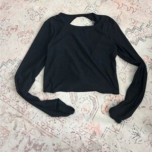 Beyond Yoga Long-sleeve Top with Open Back S